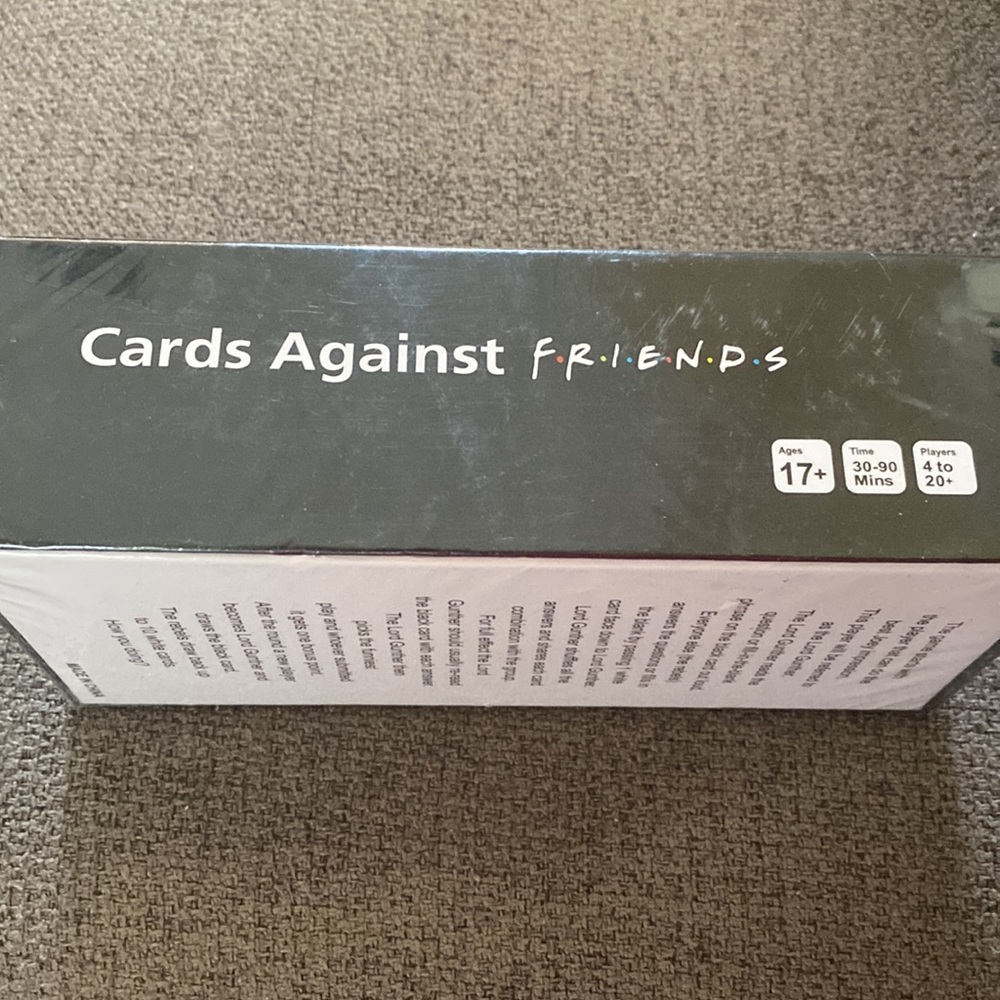 Cards against friends